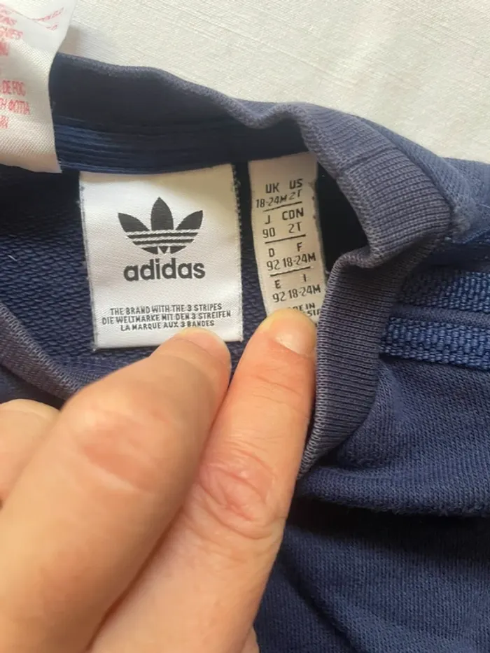 Sweat adidas 18-24 mois - photo numéro 2