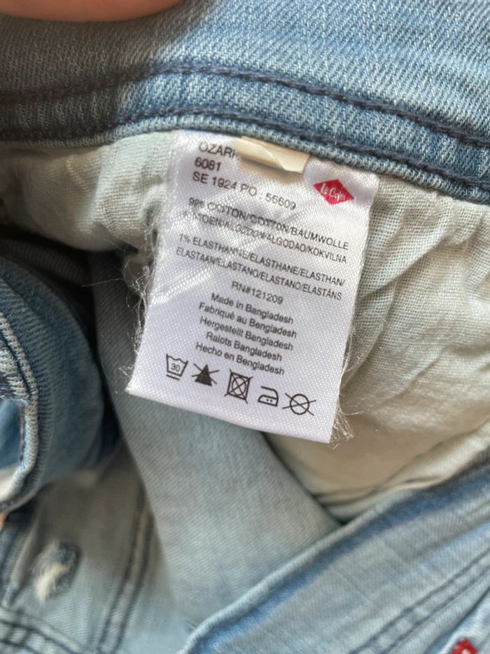 Short en jean Lee Cooper neuf taille 42 - photo numéro 7
