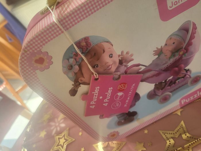 4 différents puzzles janod - photo numéro 2