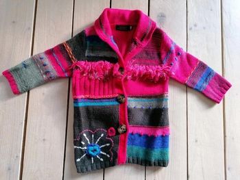 Manteau Gilet Maille Catimini 18 mois