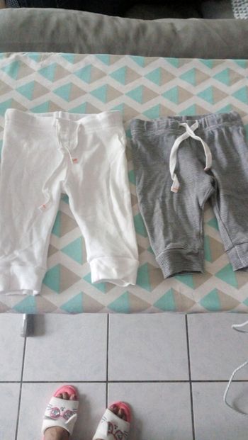 Lot de 2 pantalons style jogging