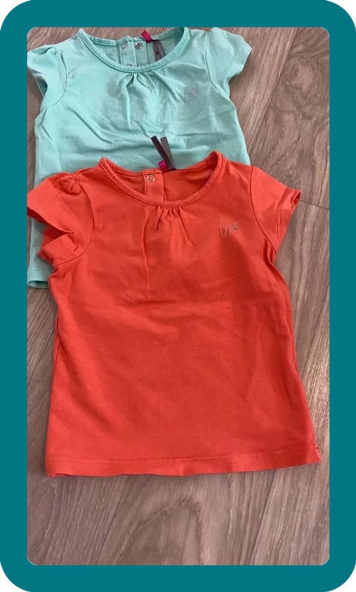 Lot de 2 tshirts manches courtes orchestra - photo numéro 2