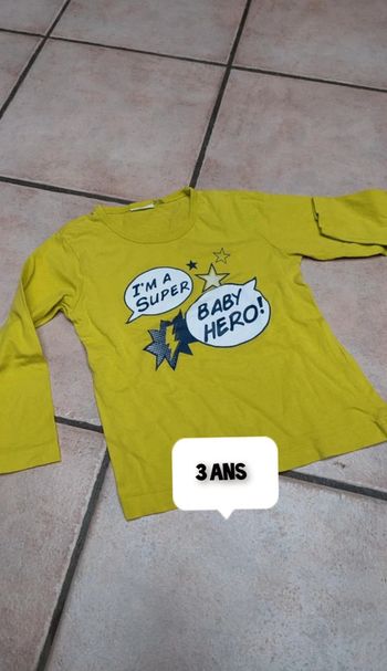 T-shirt ML baby hero