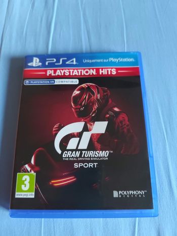 Jeu grand turismo sport pour ps4 