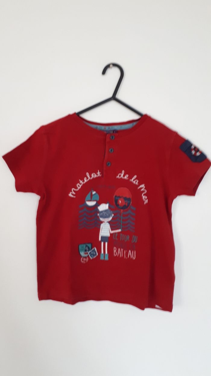 Lot 8 t-shirt MC 6 ans - photo numéro 3