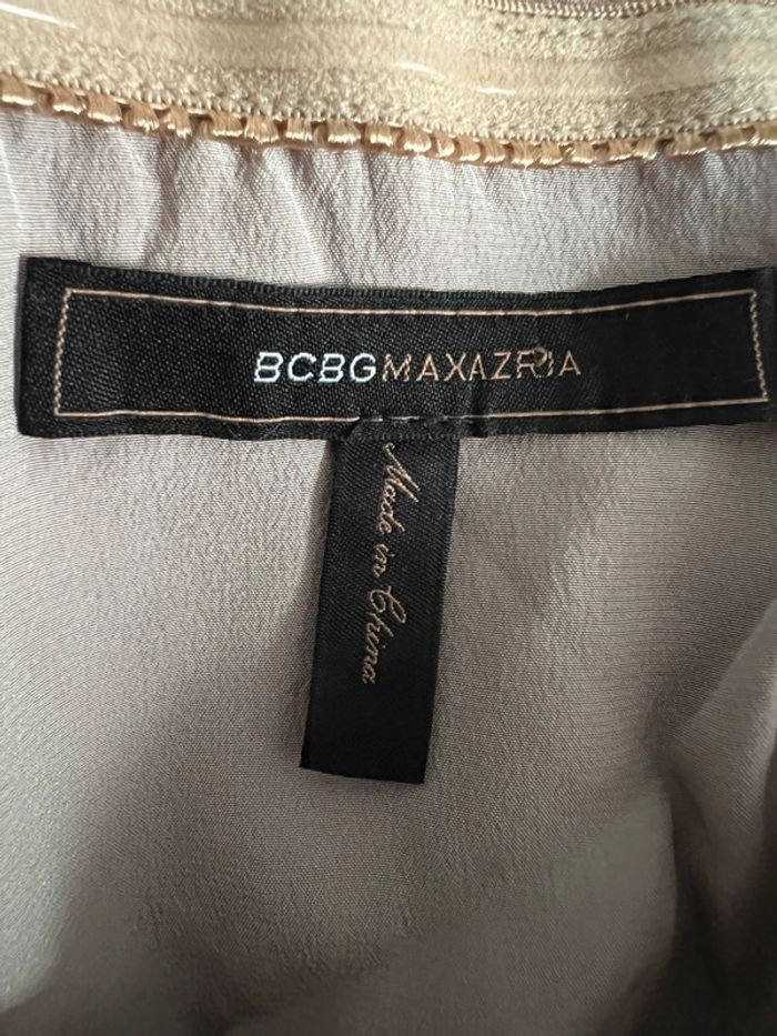 Robe bustier satin & dentelle taille 0 (XS/34/6) - BCBGmaxazria - photo numéro 4