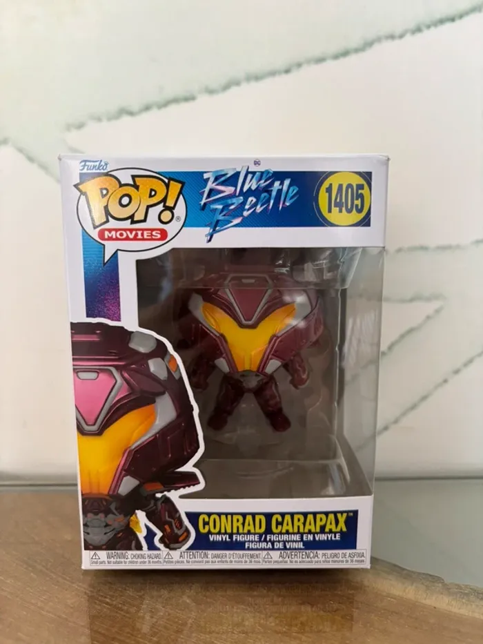 Funko pop figurine Blue Beetle Conrad Carapax 1405