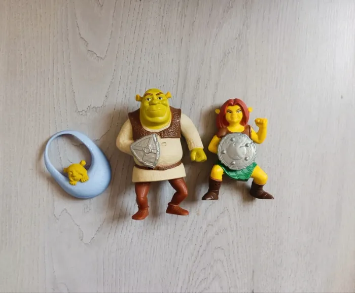 Figurines Shrek et Fiona Mac Do Tbe
