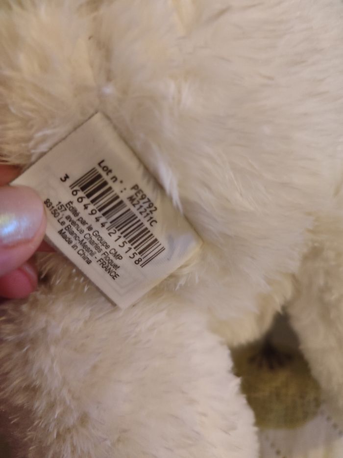 Doudou ours princesse tom et Zoé - photo numéro 5