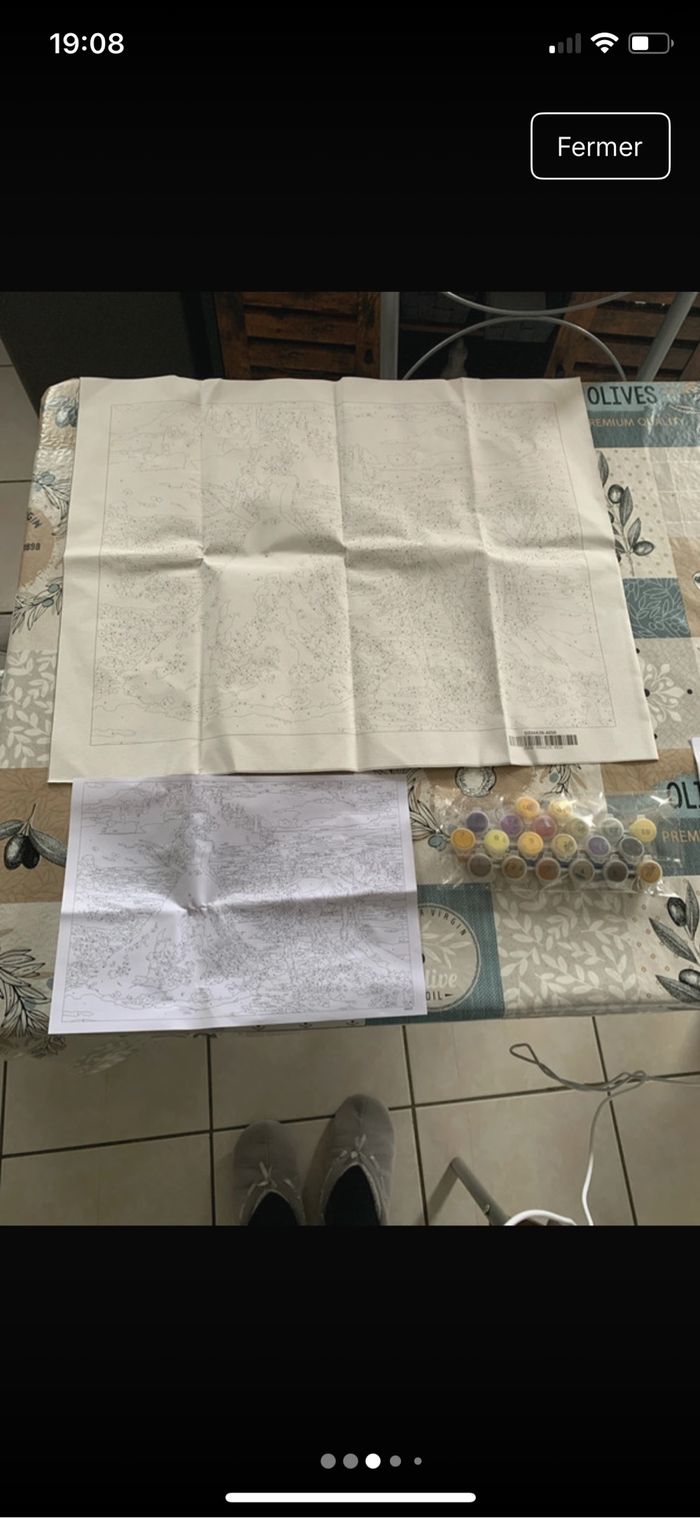 Kit complet de peinture par numéro - Neuf - photo numéro 3