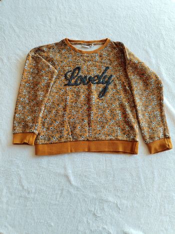 Sweat fleuri Lovely Name it 8 ans