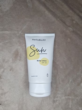 Crème solaire spf30 Hello Body neuf