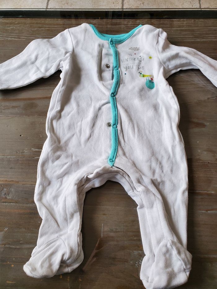 Lot 3 pyjamas légers 6 mois Orchestra - photo numéro 3