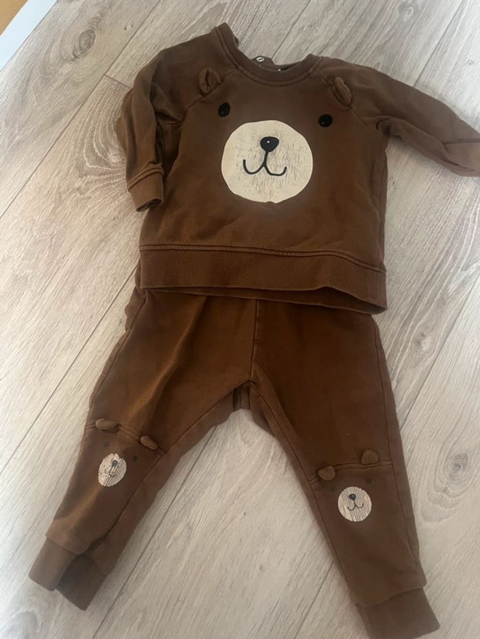 Ensemble jogging Ourson 18mois