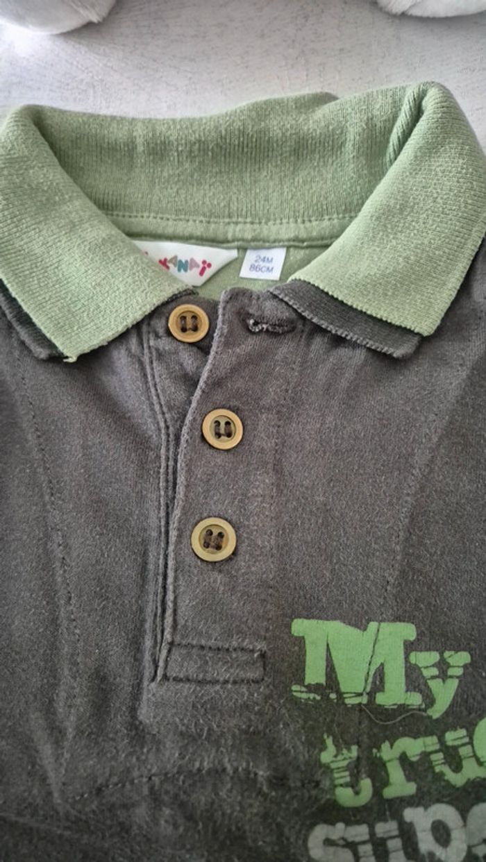 Polo kidkanai kiabi 24 mois - photo numéro 2