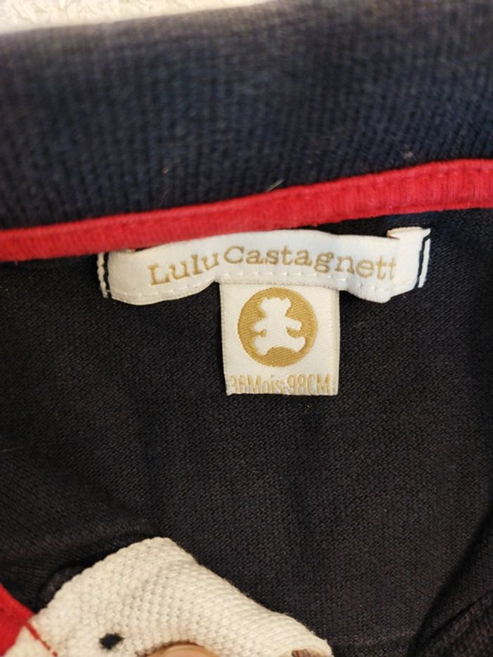 Polo manches longues 3ans 98cm - photo numéro 2