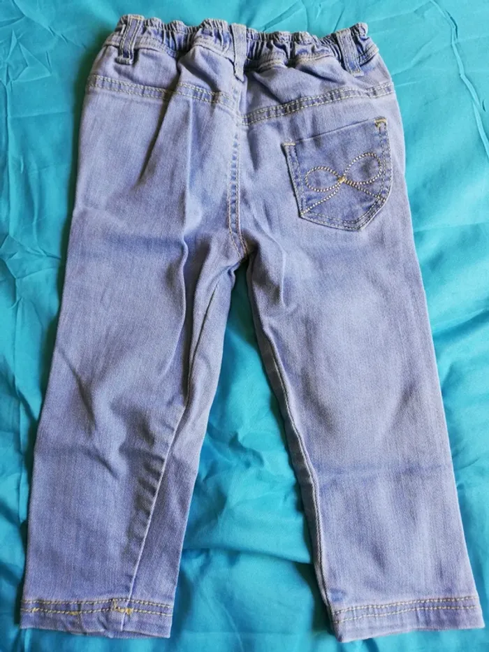 Jeans bleu fille - photo numéro 2
