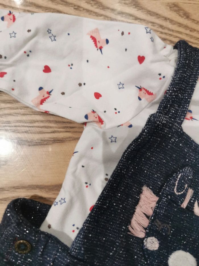 Robe licorne 3 mois - photo numéro 2