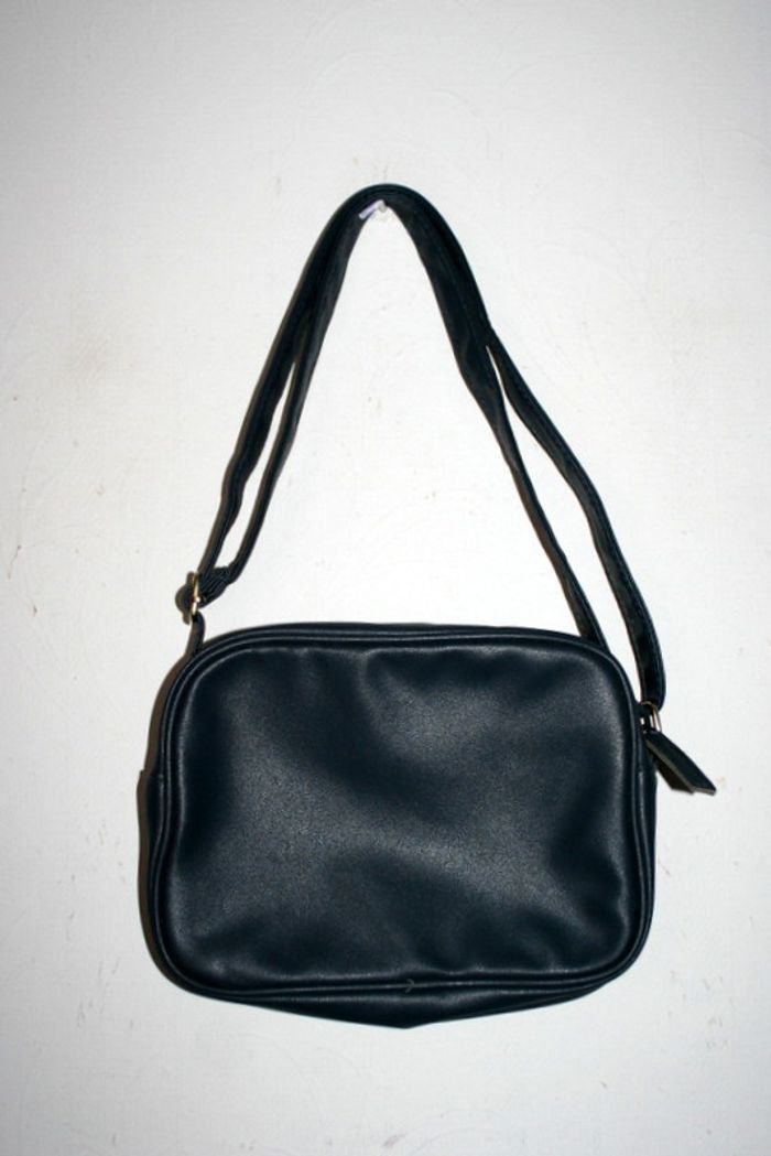 Sac à main pochette à bandoulière bleu marine Rodier - photo numéro 3