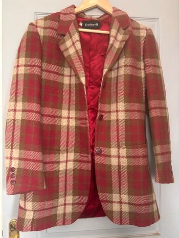 Veste tartan cacharel