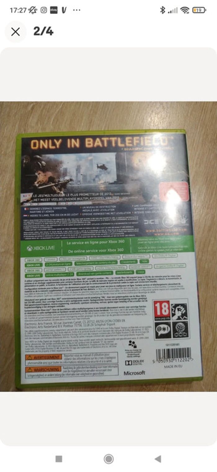 Battlefield 4 Xbox 360 - photo numéro 2