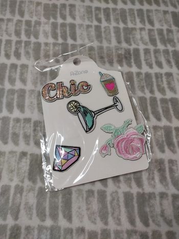 Patch broches déco vêtements A-zone neuf
