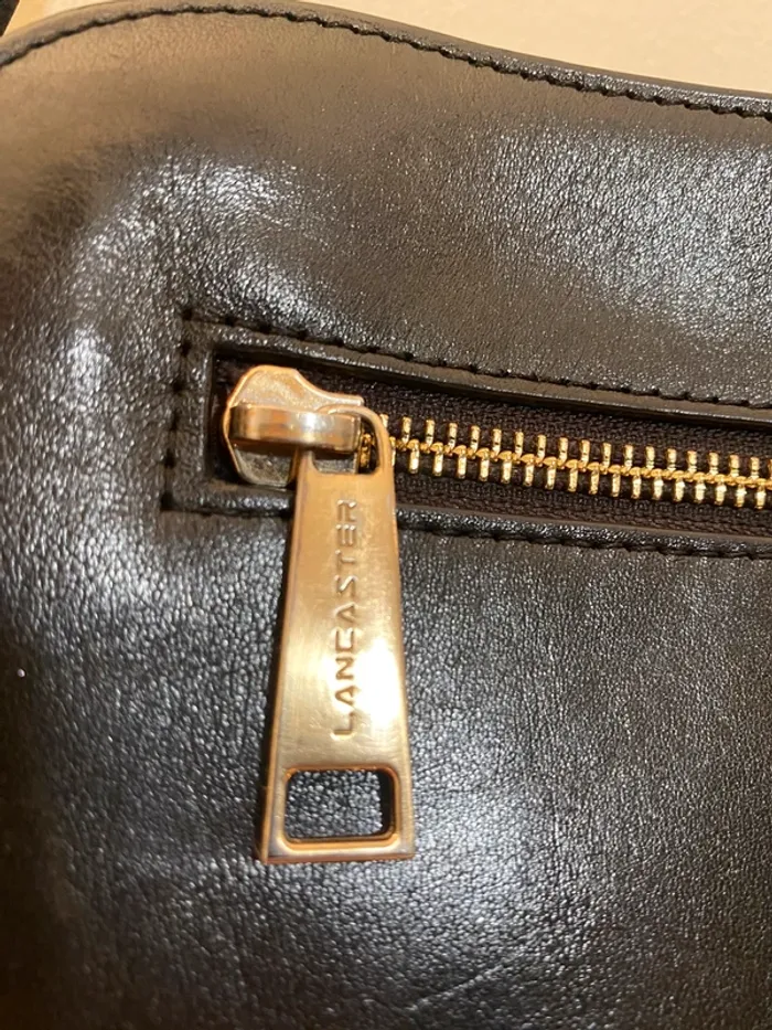 Sac bandoulière noir Lancaster - photo numéro 9