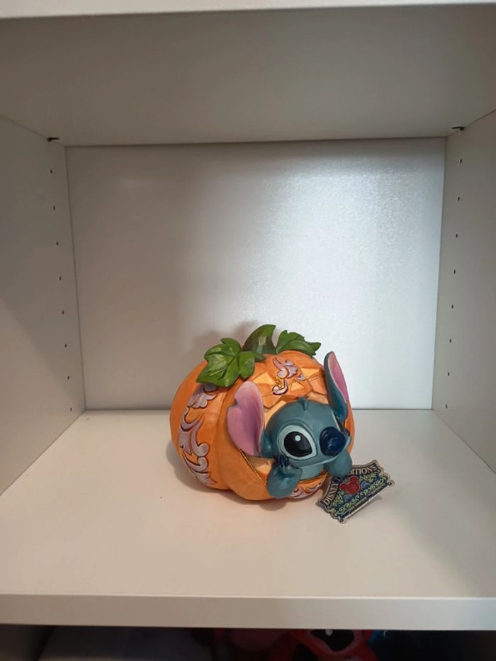 Figurine stitch citrouille Disney tradition neuve - photo numéro 7