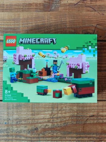 Lego Minecraft : jardin des cerisiers Neuf
