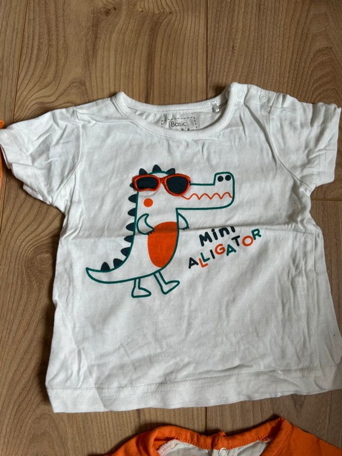 Lot de 4 tee-shirts 9 mois - photo numéro 5