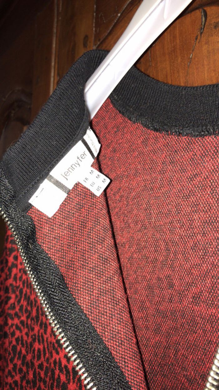Jennyfer robe rouge et noir neuve taille M - photo numéro 5