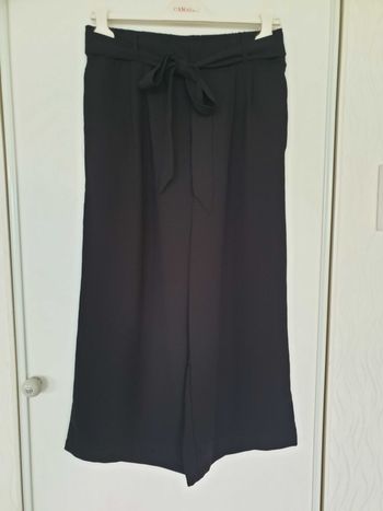 Pantalon noire large Gémo