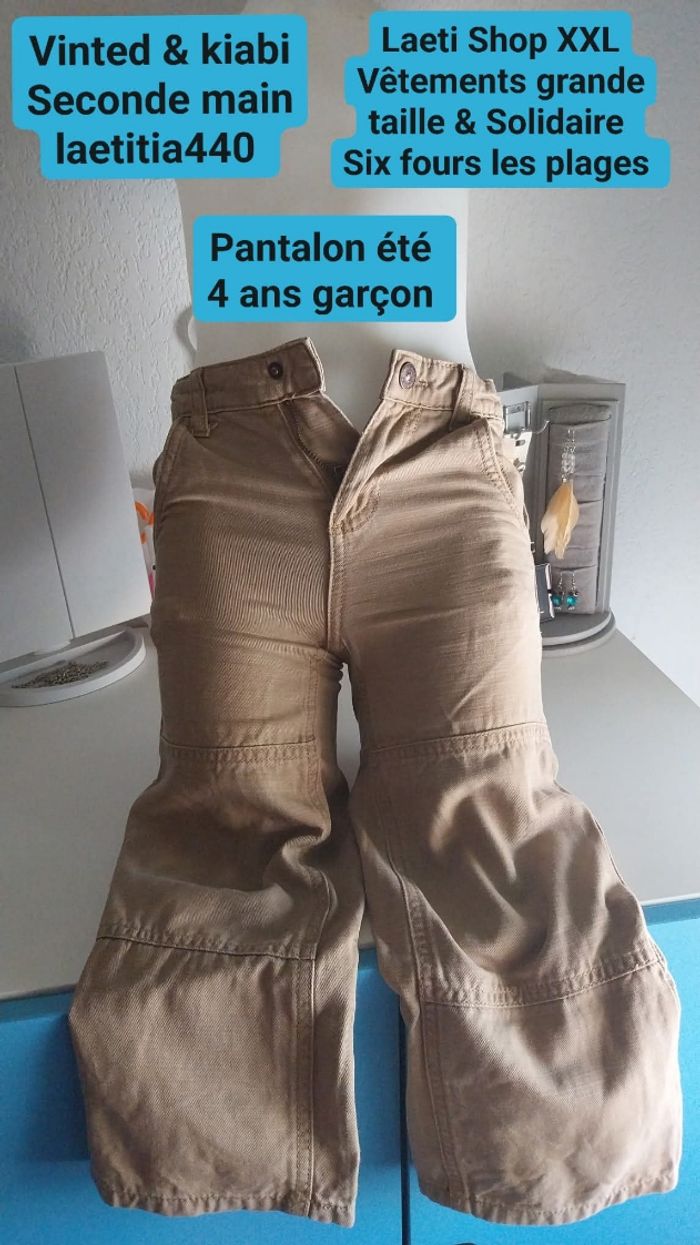 Pantalon été 4 ans garçon Kiabi