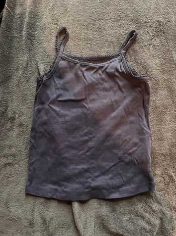 Debardeur fille 5 ans bleu Marine la halle