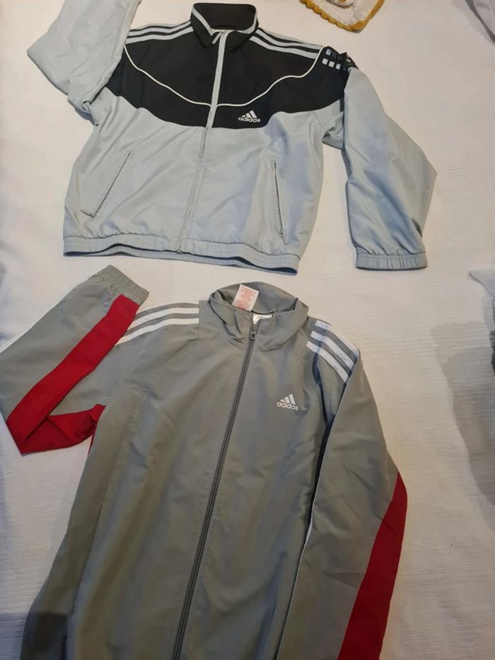 2 vestes adidas 12 ans - jogging adidas