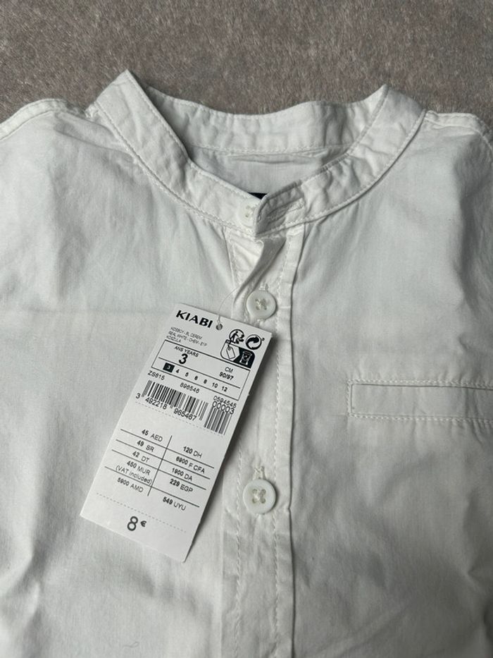 Chemise blanche 3 ans - photo numéro 2