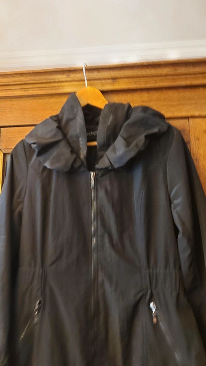 Trench Franstyle noir  t 2 (t 40)petit prix - photo numéro 2