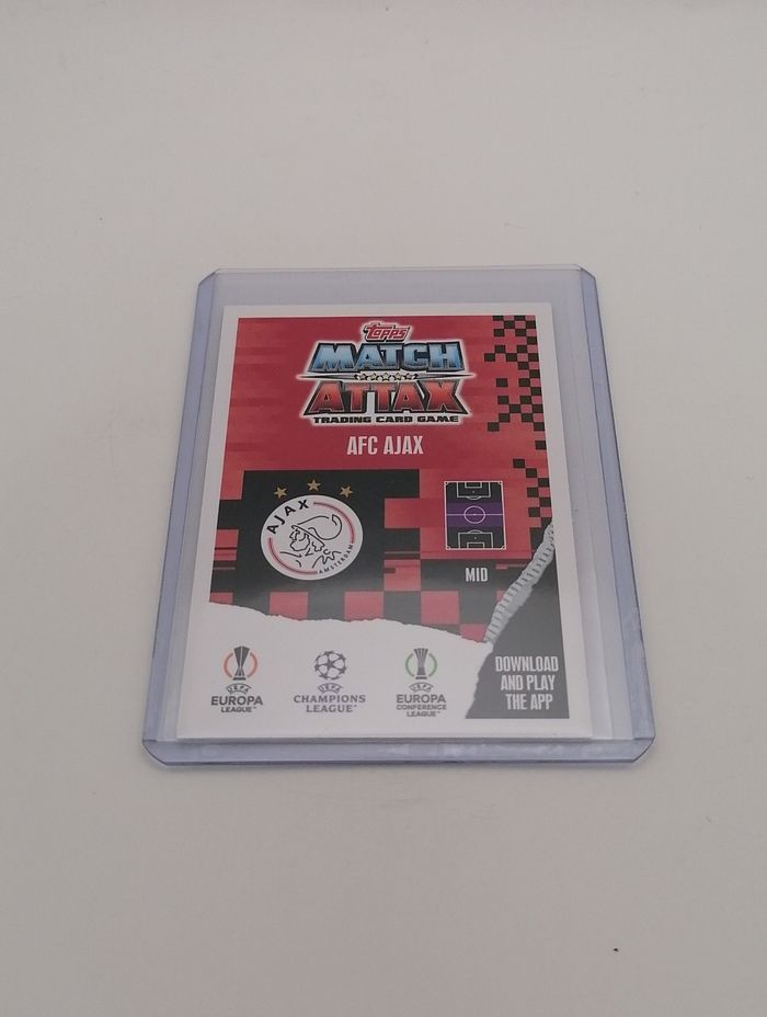 Carte Topps Match Attax 2023-24 HÉRITAGE Mohammed Kudus n°452 - photo numéro 4