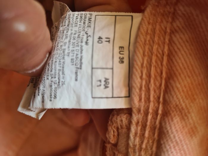 Jupe en jean rose Pimkie / Taille 36 - photo numéro 4