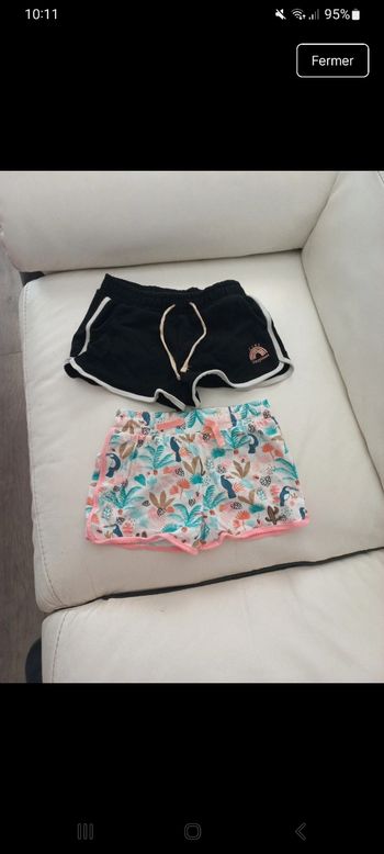 Lot de 2 shorts