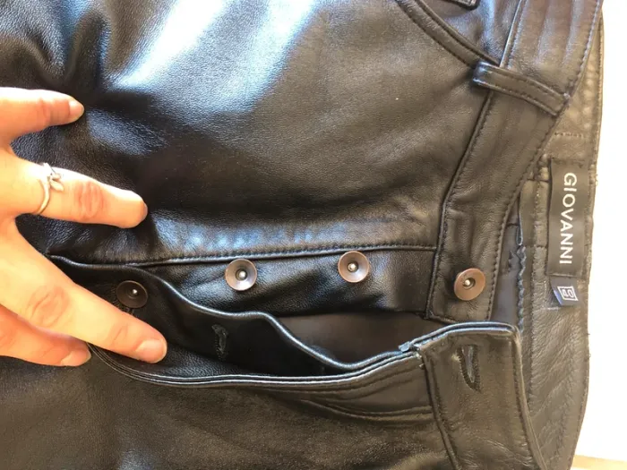 Pantalon cuir homme - photo numéro 3