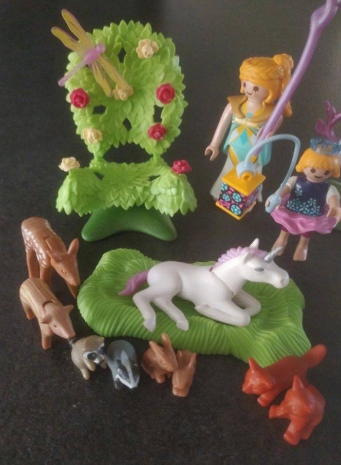 Fée avec lutins Licorne et petits animaux Playmobil - photo numéro 2