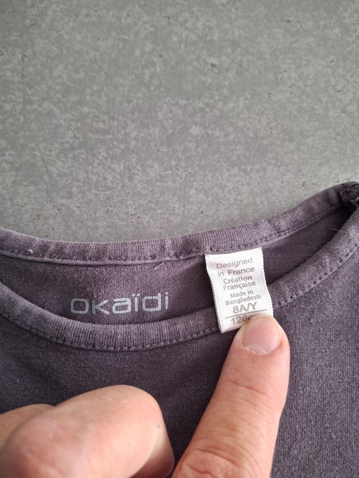 Tee-shirt ML  - 8 ans - - photo numéro 4