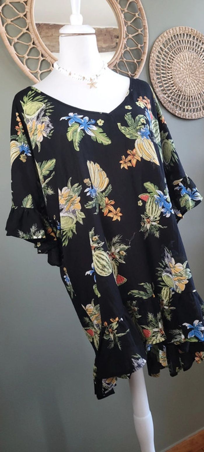 Jolie robe fluide d'été JCL Taille S/M - photo numéro 4