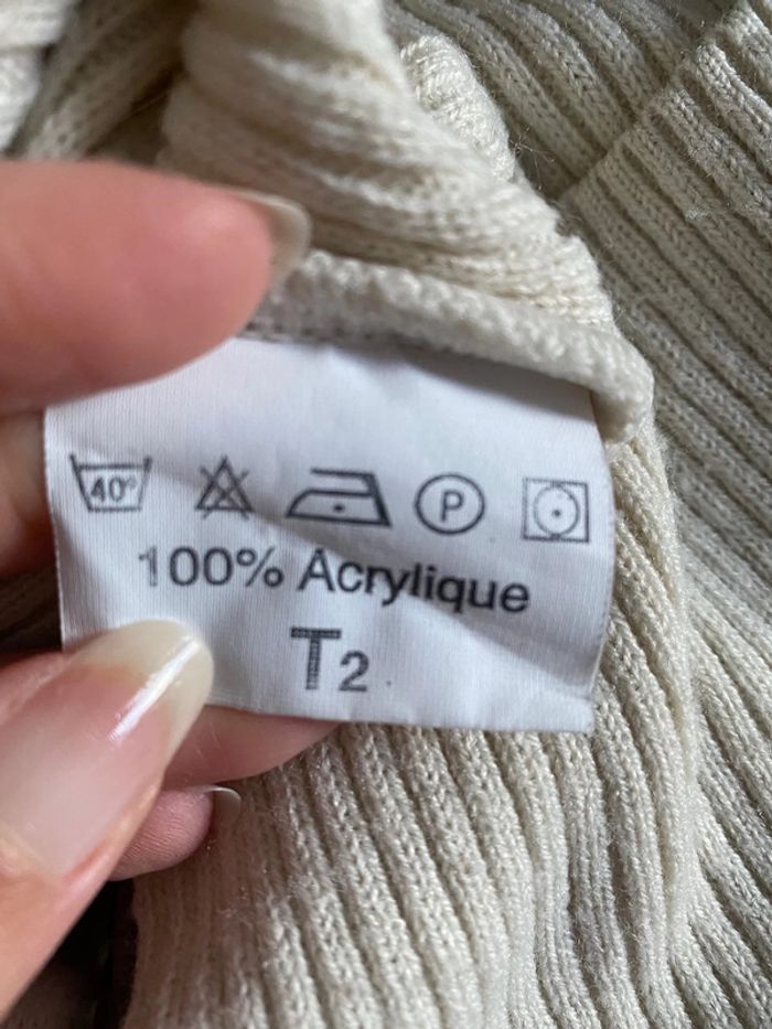 Pull beige - photo numéro 4