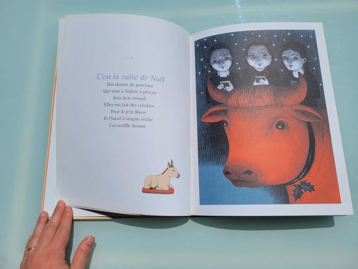 Livre grand format Valse de Noël, Grasset jeunesse, Boris Vian - photo numéro 4