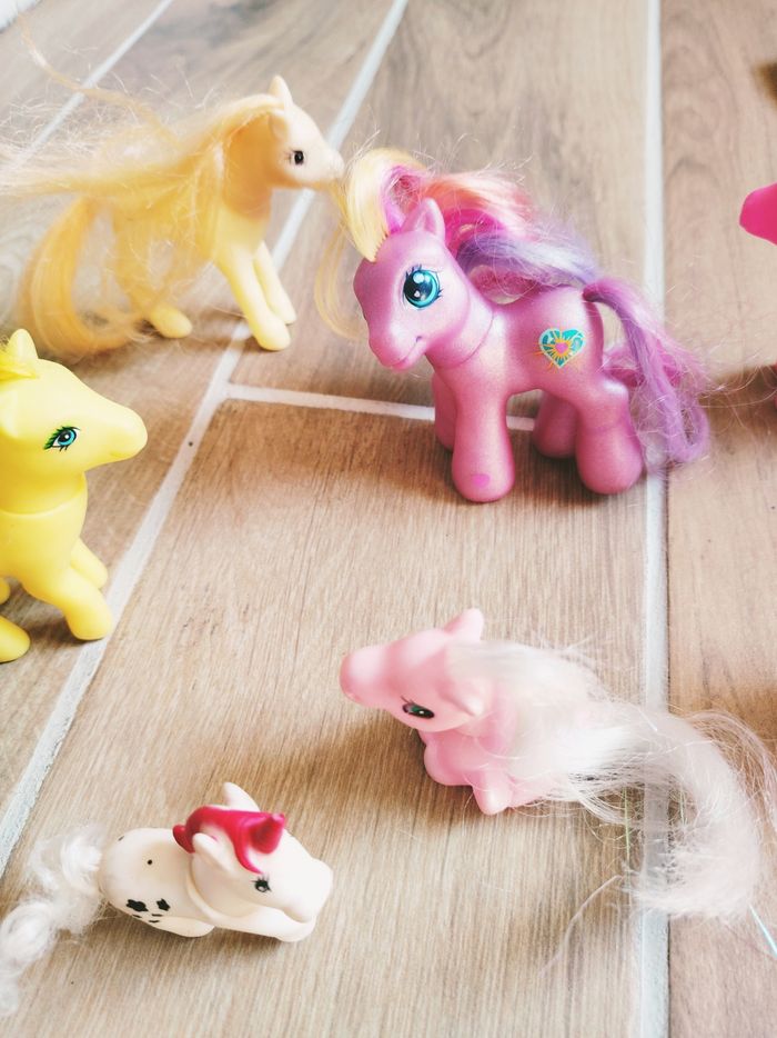 🦄Lot de 7 poneys my little pony - mon petit poney et bootleg - photo numéro 4