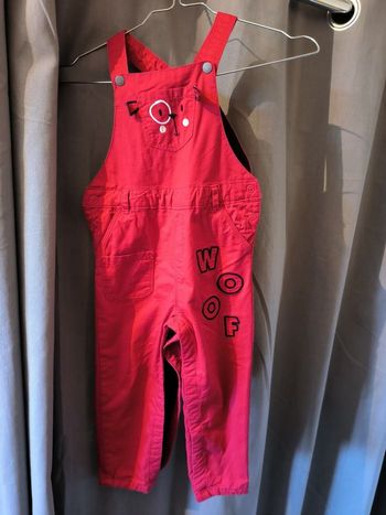 Salopette orchestra 3 ans