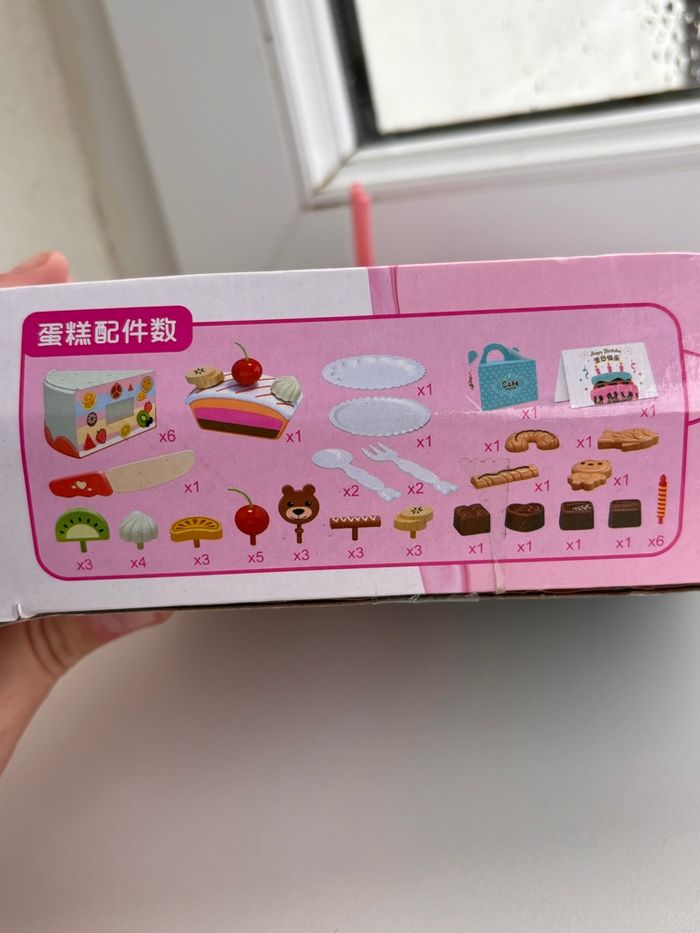 Dînette - toy food - gâteau DIY à décorer - jeu enfant - photo numéro 2