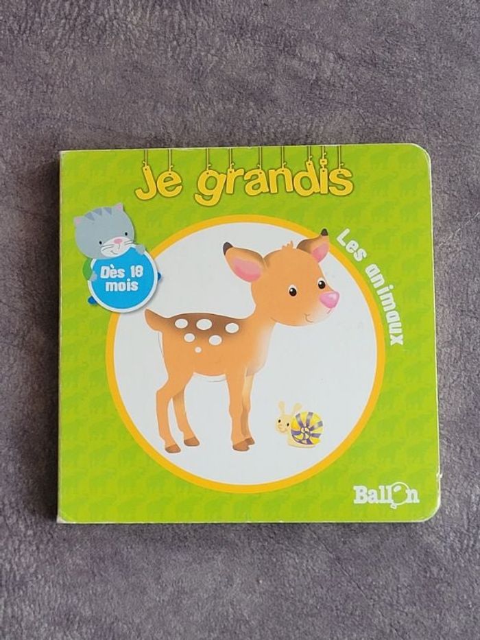 Les Animaux Dès 18 Mois Par Ballon